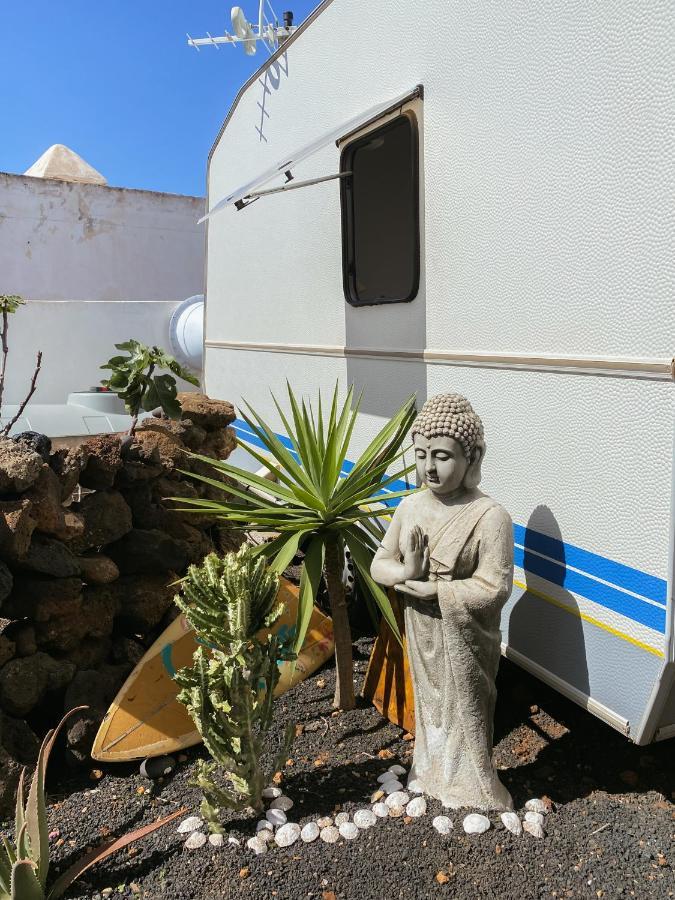 Glamping Caravan Lanzarote Tinajo Exterior foto