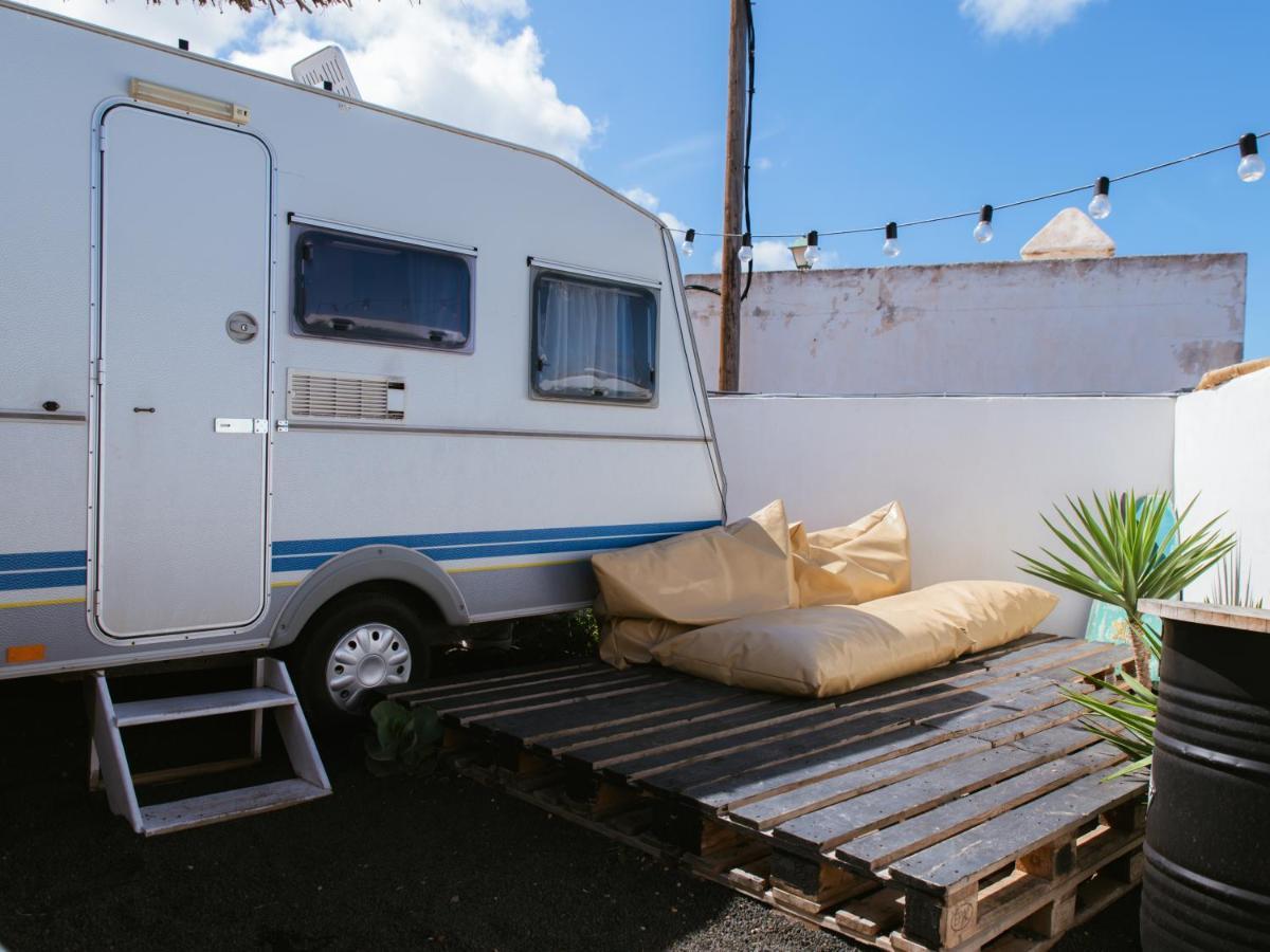 Glamping Caravan Lanzarote Tinajo Exterior foto