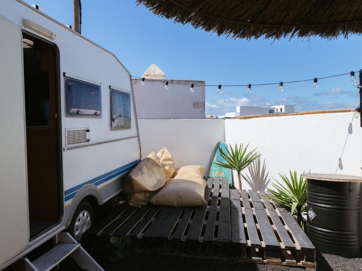Glamping Caravan Lanzarote Tinajo Exterior foto